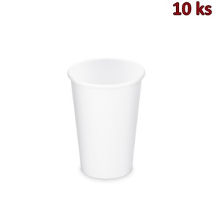 Papírový kelímek bílý 330 ml, L (Ø 80 mm) [10 ks]